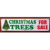 Christmas Trees For Sale Banner (1ftx4ft)