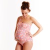 Splash About Women's Maternity Swimming Costume-Asymmetric Paisley Print, Size 14,