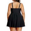 Aqua Eve Plus Size Two Piece Swimsuits for Women Tankini