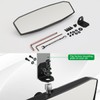 Ranger Rear View Mirror,SHEJISI 2023 New UTV Mirrors,Compatible with 2017-2023