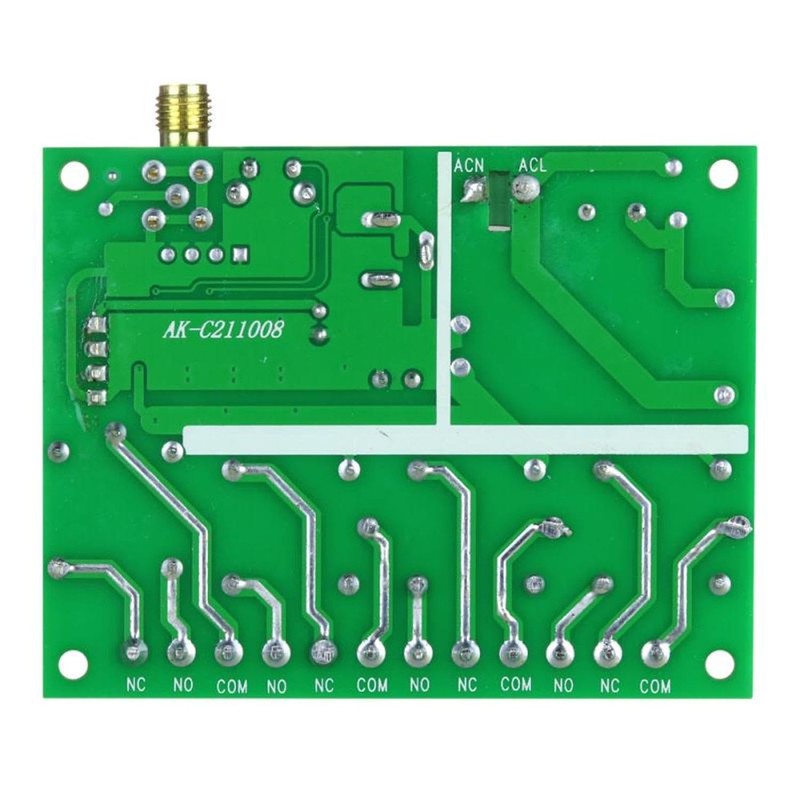 fushionsea DC 12V 24V 36V 4CH Remote Control Switch 433Mhz
