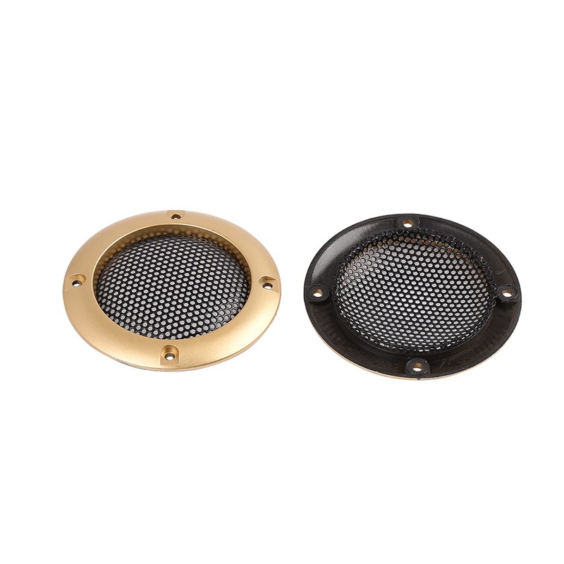 X AUTOHAUX 2pcs Grill Cover 2" Mesh Protector Speaker Subwoofer