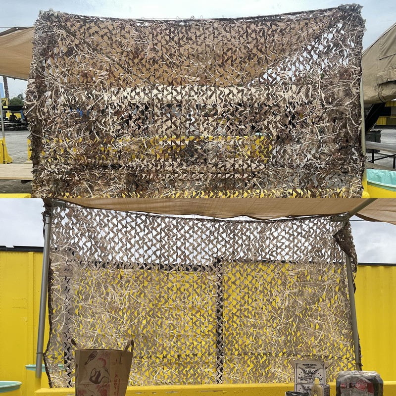 Yeacool Mesh Camo Netting Camouflage Netting Military Surplus Hunting Blind