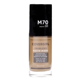 Base de maquillaje líquida CoverGirl TruBlend Matte Made media 30mL