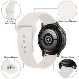 Meliya Bands for Coros Pace 3 / Apex 2 Pro/Apex Pro/Apex 46mm Smart Watch Bands, 22mm Soft Silicone Sport Strap Replacement Band for Coros Pace 3 Watch (Starlight)