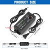 Facmogu 3V-12V 5A 60W Adjustable Power Supply with LED Display,
