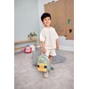 LÄSSIG Unisex Tiny Backpack Luggage Children's Luggage, yellow/grey, Tiny Drivers