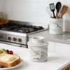 Howise Ceramic Butter Crock, 6 OZ Butter Keeper for Counter,