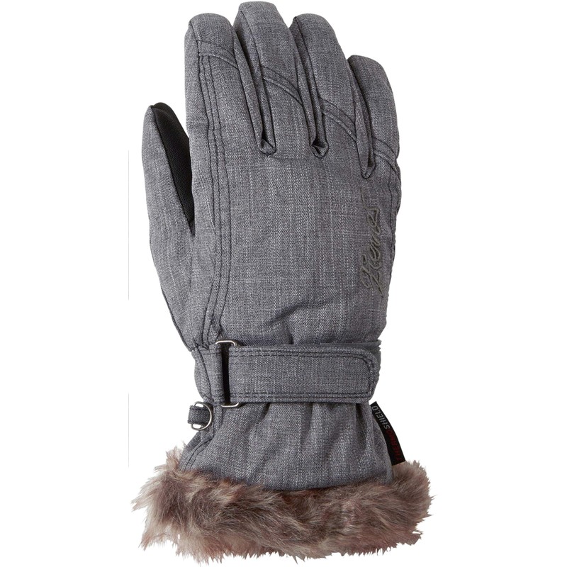 Ziener Kim Lady Women's Gloves, grey, 8.5