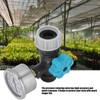 G3/4in Adjustable Water Pressure Regulator Valve with Pressure Gauge Greenhouse