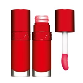 Clarins Lip Comfort Oil | Soothes, Comforts, Hydrates and Protects Lips | Sheer, High Shine Finish | Visibly Plumps | 93% Natural Ingredients | Organic Sweetbriar Rose Oil, Rich in Omega-6 and Omega-3