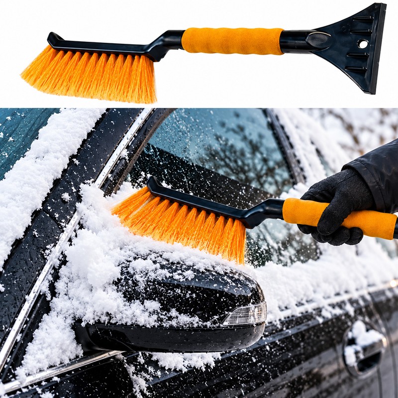 Double Head Car Snow Removal Shovel 2 in 1 Ice