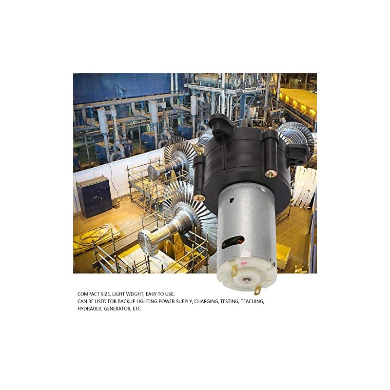 DC Miniature Hand Crank Generator Wind Hydraulic Generator Power Energy