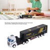 Container Truck Toy High Simulation Extended Carriage Container Trailer Model