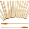 Tbestmax 150 Varitas de Mascara Desechables Cepillo de Pestañas Spoolies