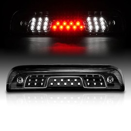 AmeriLite for 2014-2018 Chevy Silverado GMC Sierra LED Black 3rd Brake Light Center High Mount Lamp Assembly 1pc included