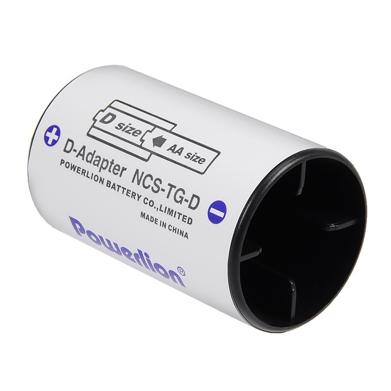 uxcell 2 pcs AA to Size D Battery Adapters Converter