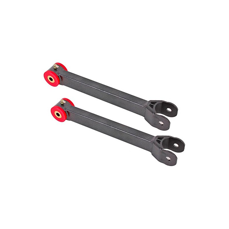 Lower trailing arms, non-adjustable, poly bushings