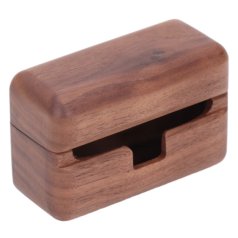 Case for WF 1000XM5 Walnut Wood Handcrafted Fall and Bump