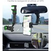 Soporte para Celular Giratorio 360° para Espejo Retrovisor