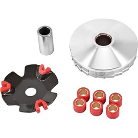 High Performance Variomatic Variator with 6.5 g Copper Roller Weights for Chinese Scooters Moped ATV Go Kart Taotao GY6 50cc 80cc 1P39QMB 1P47QMD (GY6 50/80)