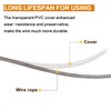 Picture Hanging Wire, Plastic-Coated Stainless Steel Wire with 50pcs Aluminum