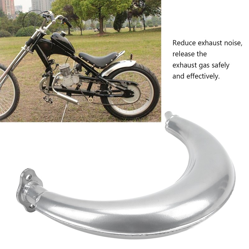 Half Moon Banana Exhaust Muffler Pipe Steel Alloy for 2