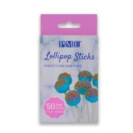 PME Lollipop Sticks 11.5 cm (4.5 inch), Pack of 50