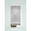 HOME WOHNIDEEN Corazon 054517-0101 80 x 40 cm White Batiste