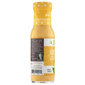Primal Kitchen Honey Mustard Vinaigrette & Marinade Salad Dressing made with Avocado Oil, Certified Paleo & Keto Certified, 8 Fluid Ounces