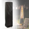 asdmm Waterproof Glass Tube Heater Cover - Outdoor Square Standing