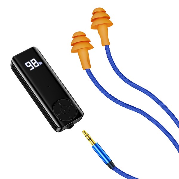 Bluetooth Ear Plugs Headphones for Work, Wireless Earbuds With 60H