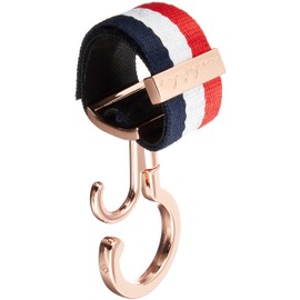 e.x.p.japon E-bgh01pgS Baggy Hook, PKG - Tricolor 360 Degree Rotation, Double Hook, Stroller, Luggage Hook, Load Capacity: Approx. 132.3 lbs (60 kg), Stroller Hook