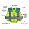 FIRE NINJA - Ultrabright Safety EMS Vest | Class 2