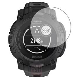PDA KOBO GARMIN Instinct 3 Dual Power Tactical [Case Size 45mm] Compatible with 9H High Hardness [Reflection Reduction] Protective Film Made in Japan