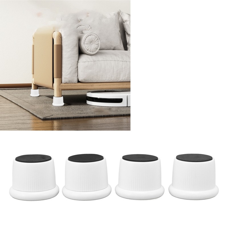 4Pcs Height Adjustable Furniture Riser Wear Resistant Non Slip Furniture