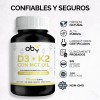 Vitamina D3 + K2 Con Mct Oil Vitamina D3 400