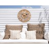 Bulova Sunrise Indoor/Outdoor Wall Clock, 14.3"", Golden Bronze (C4860)