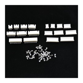 Ruiting Store 20sets Xh2.54 Conector de Alambre XH 2.54mm Encabezado de Pasador Recto + Carcasa + Ajuste del Terminal for Tarjeta de Circuito Impreso 