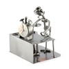 Steelman24 I Nuts and bolts sculpture Clockmaker I Handmade ornaments