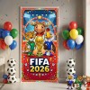 Funda De Puerta Para La Copa Mundial 2026, Diseño De