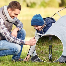 Akicderu Bungee Cord with Hooks, Pack of 20 Expanders with Hooks, 18 cm Robust Tie Down Straps with Hooks, Versatile Rubber Tensioner with Hooks, Tarpaulin Tensioners for Various Applications