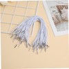 NUOBESTY Mask Lanyard with Elastic Cords 50pcs Metal Barbs Loop