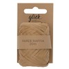 20M Kraft Brown Paper Raffia Ribbon, Kraft Brown Paper Raffia