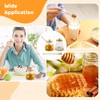 Epicover 2Pcs Honey Pot with Dipper & Sealed Lid 14.2