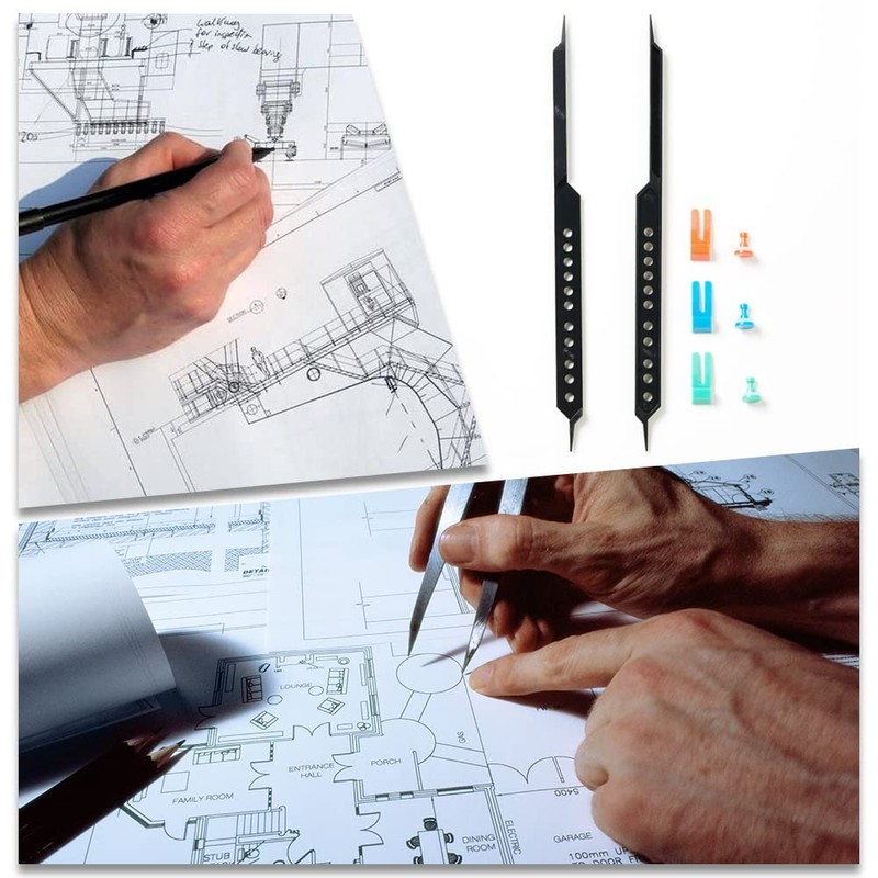 Proportional Dividers Drawing Measurement Caliper Tools Multifunctional Compass Ruler for