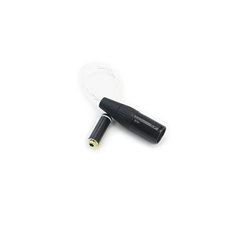 HansnBy 4 Pin XLR Male to 4.4mm Balanced 8 Core