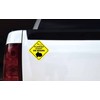 StickerTalk Flemish Giant on Board Magnet, 6 inches by 6