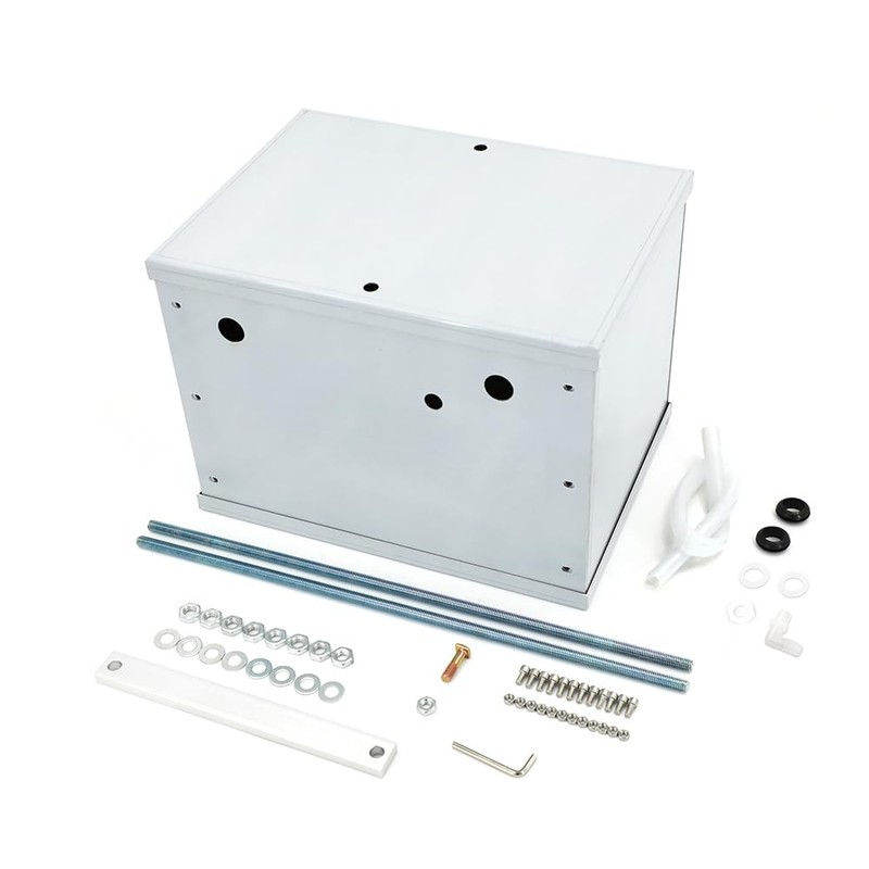 CNRAQR Complete Aluminum Battery Box Relocation Kit Universal Billet Race