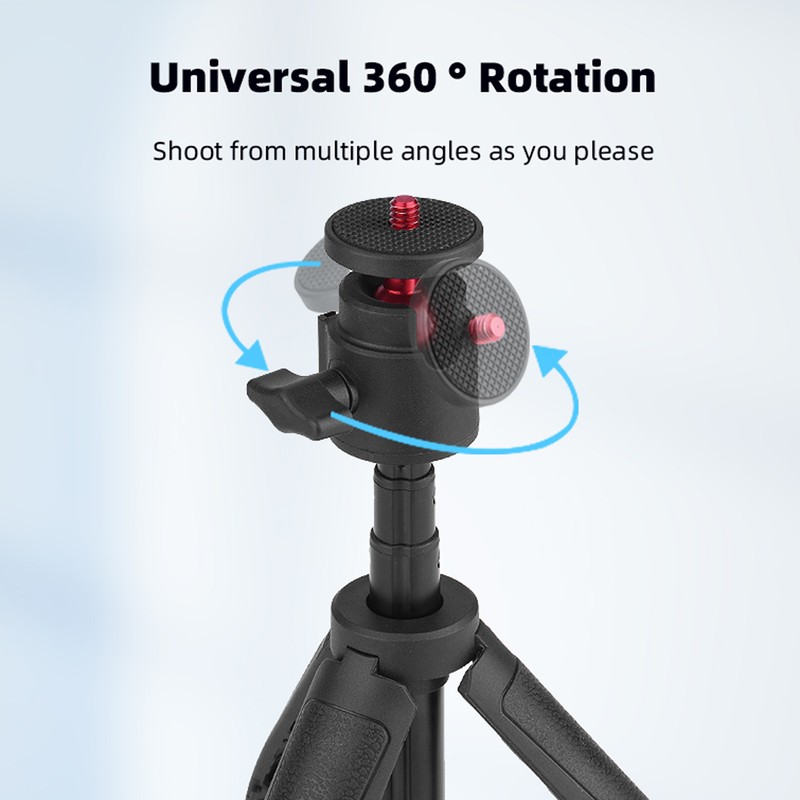 Desktop Camera Tripod Cell Phone Selfie Stick Aluminum Alloy Extendable